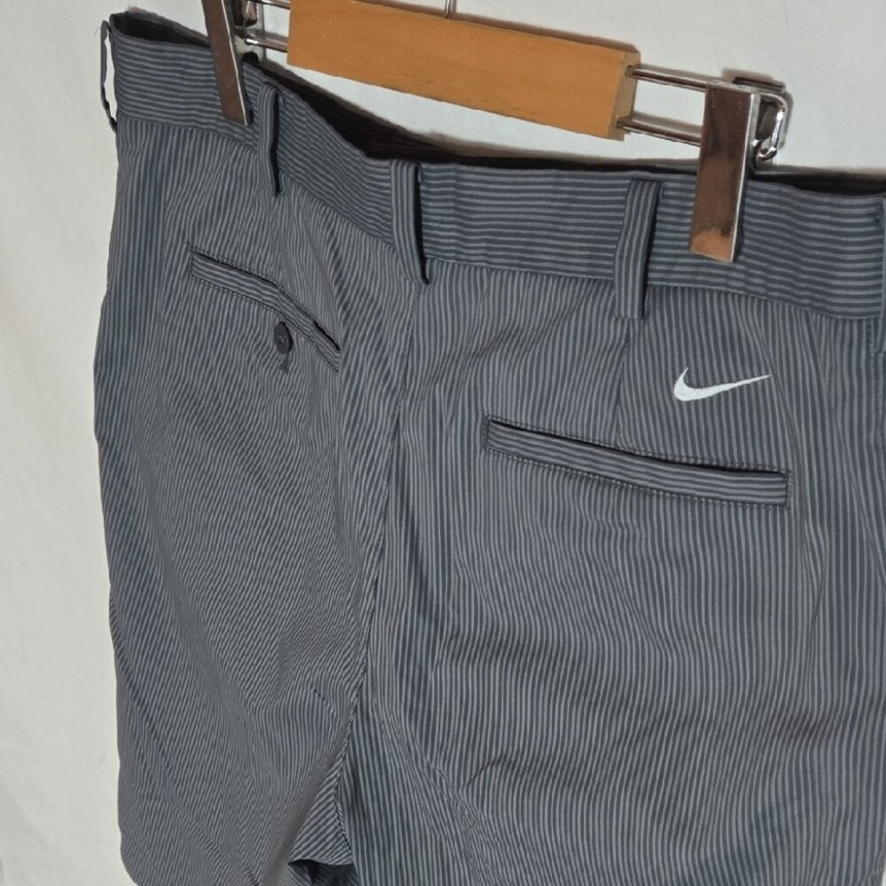 Nike Men's Charcoal Pinstripe Shorts